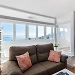Magic Of The Ocean, Front Line In Playamar-parking, Sea Views, Pool, Tenis, Paddle, Wifi And Aircon * 토레몰리노스