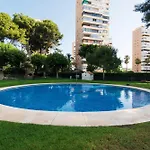 Magic Of The Ocean, Front Line In Playamar-parking, Sea Views, Pool, Tenis, Paddle, Wifi And Aircon *