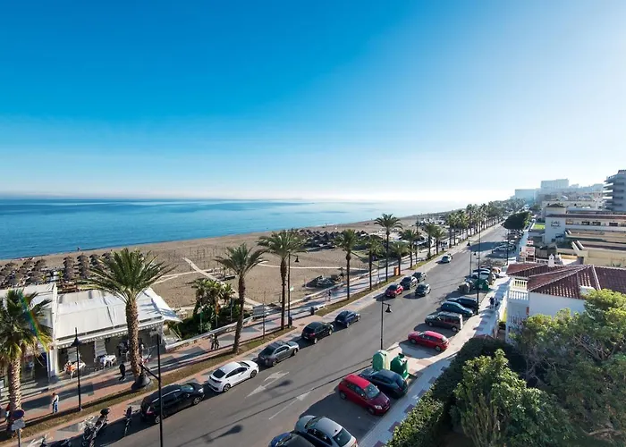 Magic Of The Ocean, Front Line In Playamar-parking, Sea Views, Pool, Tenis, Paddle, Wifi And Aircon Lejlighed Torremolinos