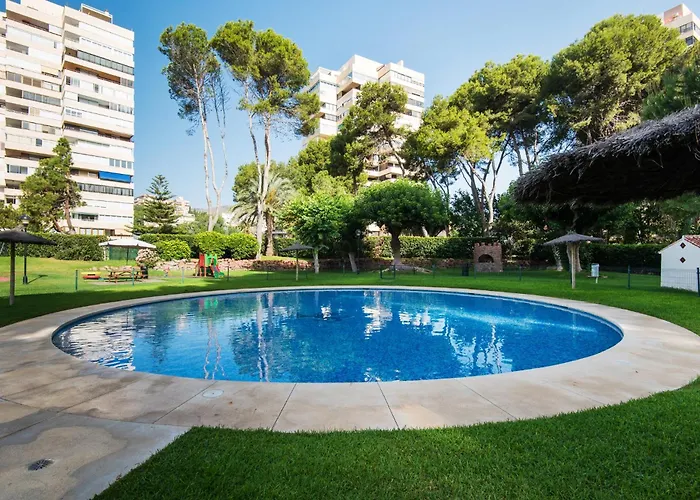 Lejlighed Magic Of The Ocean, Front Line In Playamar-parking, Sea Views, Pool, Tenis, Paddle, Wifi And Aircon Torremolinos