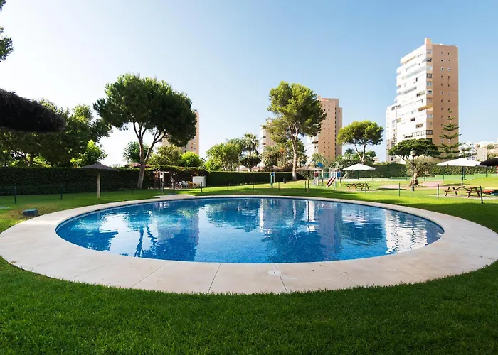 Lejlighed Magic Of The Ocean, Front Line In Playamar-parking, Sea Views, Pool, Tenis, Paddle, Wifi And Aircon *